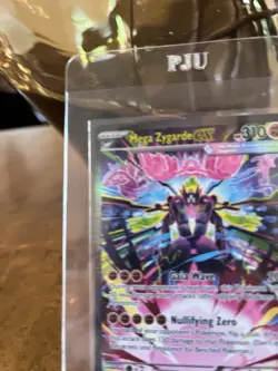 Pokemon Mega Zygarde EX Full Art Holo Rare Card 120/088 310 HP Gaia Wave EX - Image 2