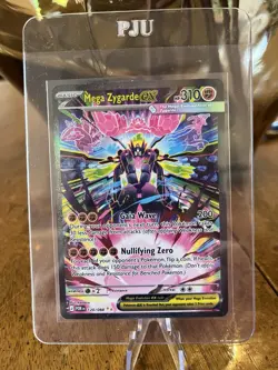 Pokemon Mega Zygarde EX Full Art Holo Rare Card 120/088 310 HP Gaia Wave EX - Image 3