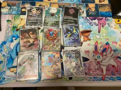 9 Pokemon Card Illustration Rare/Promo Lot - Image 1