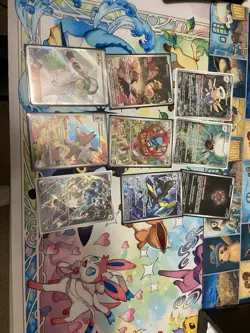 9 Pokemon Card Illustration Rare/Promo Lot - Image 4