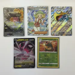 Pokemon Card Lot (5 Cards) - Vintage Modern Hyper Ultra IR SIR Reverse Holo Rare - Image 1
