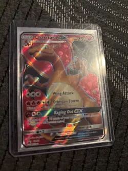 Pokemon TCG Charizard GX Full Art Holo Card SM60-SM Promos - Image 1
