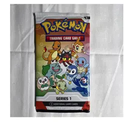 Pokemon Series 1 Booster Pack 3 Cards Charmander Bulbasaur Squirtle Pokemon TCG - Image 1