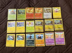 Pokemon 2022 McDonald's Lot 18 Cards - Image 1