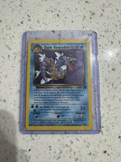 Gyarados 8/82 Prerelease Holo Rare Team Rocket Pokemon Card 1999-2000 WOTC TCG - Image 1