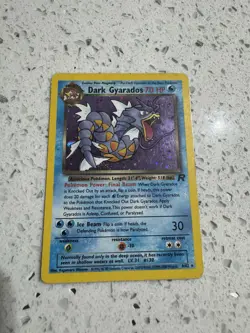 Gyarados 8/82 Prerelease Holo Rare Team Rocket Pokemon Card 1999-2000 WOTC TCG - Image 4