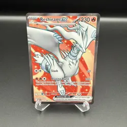 Pokemon TCG White Flare Reshiram EX Full Art Ultra Rare Card 158/086 - Image 1