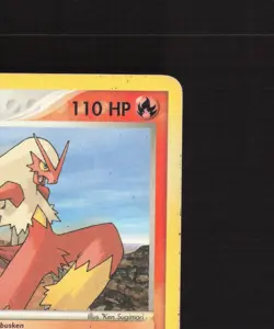 Blaziken 15/109 EX Ruby & Sapphire Rare Pokemon Card MP - Image 4
