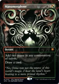 Manamorphose BORDERLESS Special Guests Magic MTG NM - Image 1