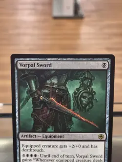 VORPAL SWORD 124 Adventures In Forgotten Realms MTG Magic Free Shipping! - Image 2