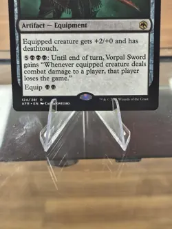 VORPAL SWORD 124 Adventures In Forgotten Realms MTG Magic Free Shipping! - Image 3