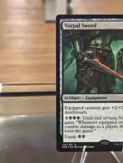 VORPAL SWORD 124 Adventures In Forgotten Realms MTG Magic Free Shipping! - Image 5