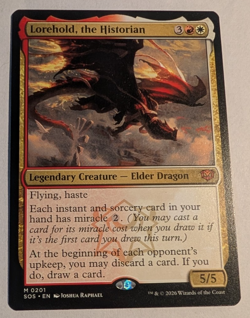 Lorehold, the Historian - Secrets of Strixhaven M0201 - Pack Fresh!! - Image 1