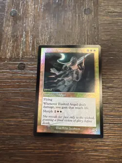 MTG Exalted Angel 30th Anniversary Play Promos 10/30 Foil Rare Unplayed - Image 1