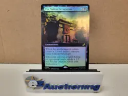 Magic the Gathering MTG Fire Nation Occupation 187 TLE Borderless Foil - Image 1