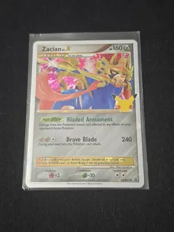 Zacian LV. X SWSH135 SWSH: Sword & Shield Promo Cards Holo Rare Pokemon TCG NM - Image 1