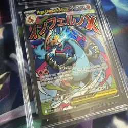 Mega Charizard X ex 2025 Pokemon Black Star Promos CGC 10 #023 - Image 3