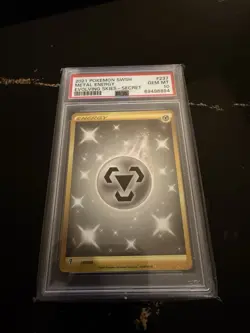 PSA 10 Metal Energy 237/203 SWSH07: Evolving Skies Secret Rare Pokemon TCG - Image 1