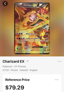 Pokemon Charizard EX XY121 Promo & Decidueye GX 146/145 Secret Rare Holofoil Lot - Image 1