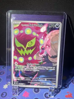 Pokemon Cynthia's Spiritomb 244/217 Me: Ascended Heroes Holo Illustration Rare - Image 1