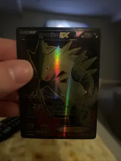 Pokemon TCG Tyranitar EX Cosmos Holo Ultra Rare - Image 1