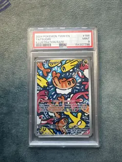 Tatsugiri 186/167 Sv06 Twilight Masquerade Illustration Pokemon TCG PSA 9 - Image 1