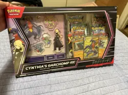 Pokemon TCG: Cynthia’s Garchomp ex Premium Collection box Sealed - Image 1