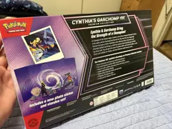 Pokemon TCG: Cynthia’s Garchomp ex Premium Collection box Sealed - Image 2
