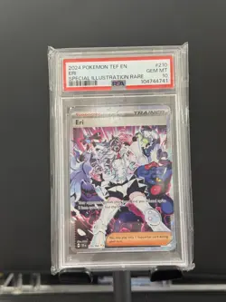 2024 Pokemon Temporal Forces ERI #210 Special Illustration Rare GEM MINT PSA 10 - Image 1