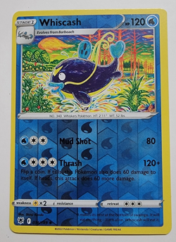 Whiscash 036/189 Astral Radiance Reverse Holo 🔥BUY 2 GET 1 FREE🔥 NM POKEMON - Image 1