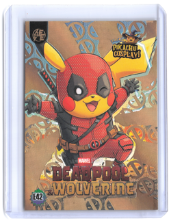 Pokemon Pikachu Cosplay #E42 Marvel Comics Deadpool - Image 1
