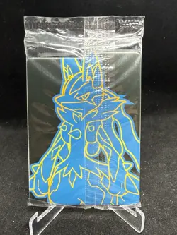 Riolu MEP 010 - Mega Evolution ETB Promo Pokemon Center Stamped Sealed NM - Image 2