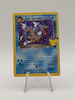 Dark Gyarados 8/82 Celebrations: Classic Collection NM Holo Rare Pokemon - Image 1