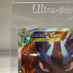 Lucario VSTAR SWSH291 Pokemon TCG Sword and Shield Black Star Promo NM - Image 2