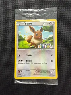 Pokemon TCG Eevee63/98 • Non-holo • Build-A-Bear Workshop sealed promo - Image 1
