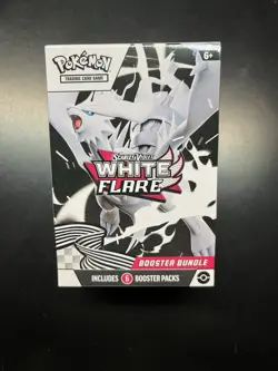 Pokemon TCG Scarlet & Violet-White Flare Booster Bundle 6 Packs Lot Of 2 Sealed - Image 2