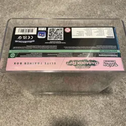 Pokemon TCG: Scarlet & Violet Paradox Rift ETB Sealed In Acrylic Case 820650854163 - Image 3