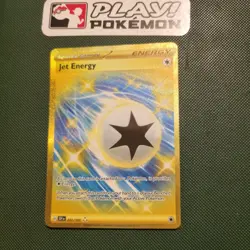 Pokemon TCG Jet Energy 252/191 Sv: Surging Sparks Hyper Rare - Image 1