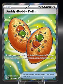 Pokemon TCG - Buddy-Buddy Poffin - 167/132 - Mega Evolution - Ultra Rare - Image 1