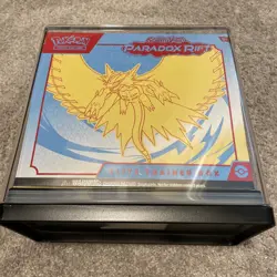 Pokemon TCG: Scarlet & Violet Paradox Rift ETB In Acyrlic Case 820650854163 - Image 1
