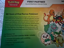 3x Pokemon TCG First Partners Illustration Collection Series One Factory Sealed - Image 4