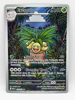 Exeggutor 135/132 Mega Evolution NM Illustration Rare Pokemon TCG - Image 1