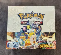 Pokemon Scarlet & Violet Surging Sparks Booster Box Sealed - Image 1