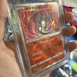 Radiant Charizard CGC GEM MINT 10 - Pokemon Go HOLO - Image 4