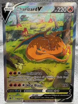 Pokemon TCG - Charizard V Black Star Promo - Sword & Shield SWSH260 - Image 1