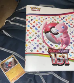 Pokemon Scarlet & Violet 151 - Mew Binder Collection - Binder Only NO CARDS - Image 1