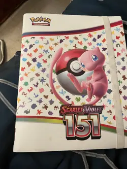 Pokemon Scarlet & Violet 151 - Mew Binder Collection - Binder Only NO CARDS - Image 5