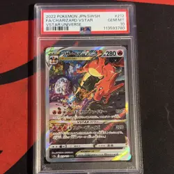 Pokemon 2022 Charizard VSTAR S12a Vstar Universe Special Art Rare Holo PSA 10 - Image 1