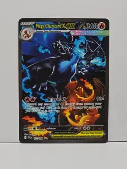Pokemon TCG Phantasmal Flames Mega Charizard X ex 125/094 NEAR MINT NM SIR Holo - Image 1