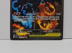 Pokemon TCG Phantasmal Flames Mega Charizard X ex 125/094 NEAR MINT NM SIR Holo - Image 4